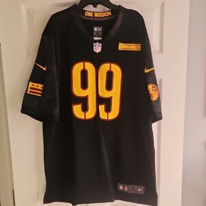 Nike NFL Washington Commanders, Chase Young 99 Jersey, Black, XL